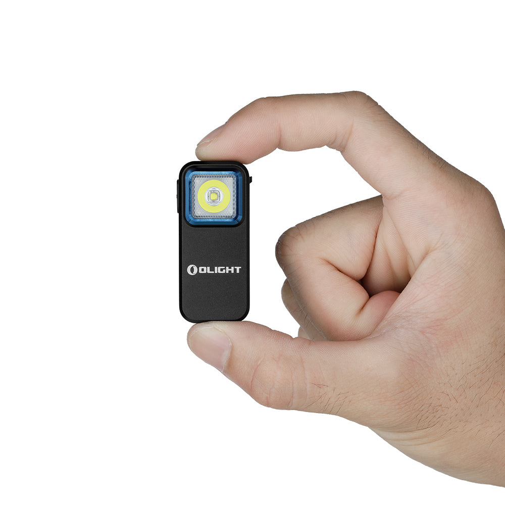 OLIGHT OCLIP | BLACK CLIP LIGHT WITH WHITE AND RED LIGHT