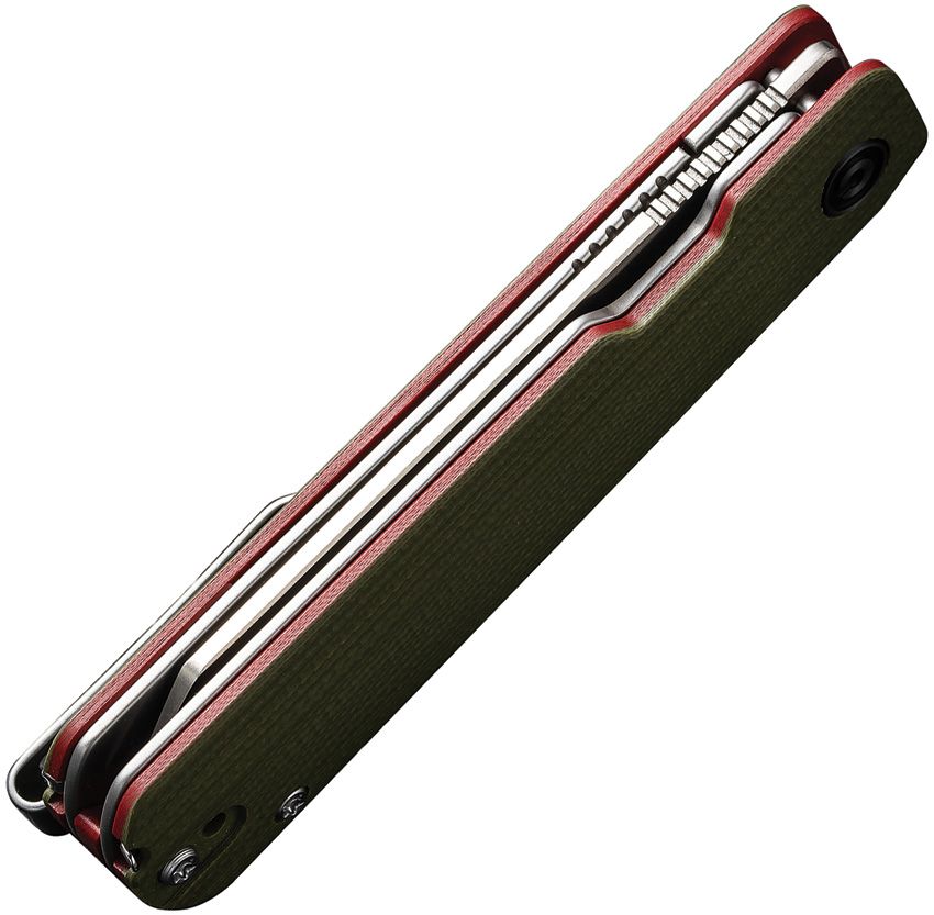 Civivi Sendy | Green & Red G-10 + Nitro-V
