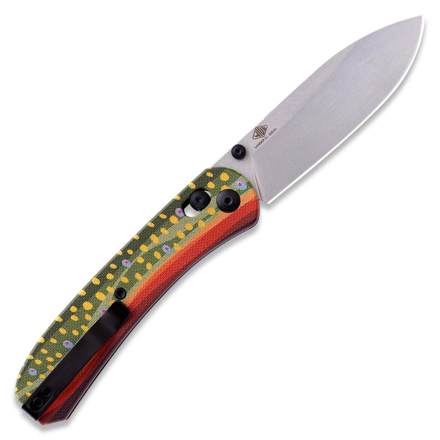 Knafs Lander 2 Scales | Brook Trout Uv G10 | Scales Only