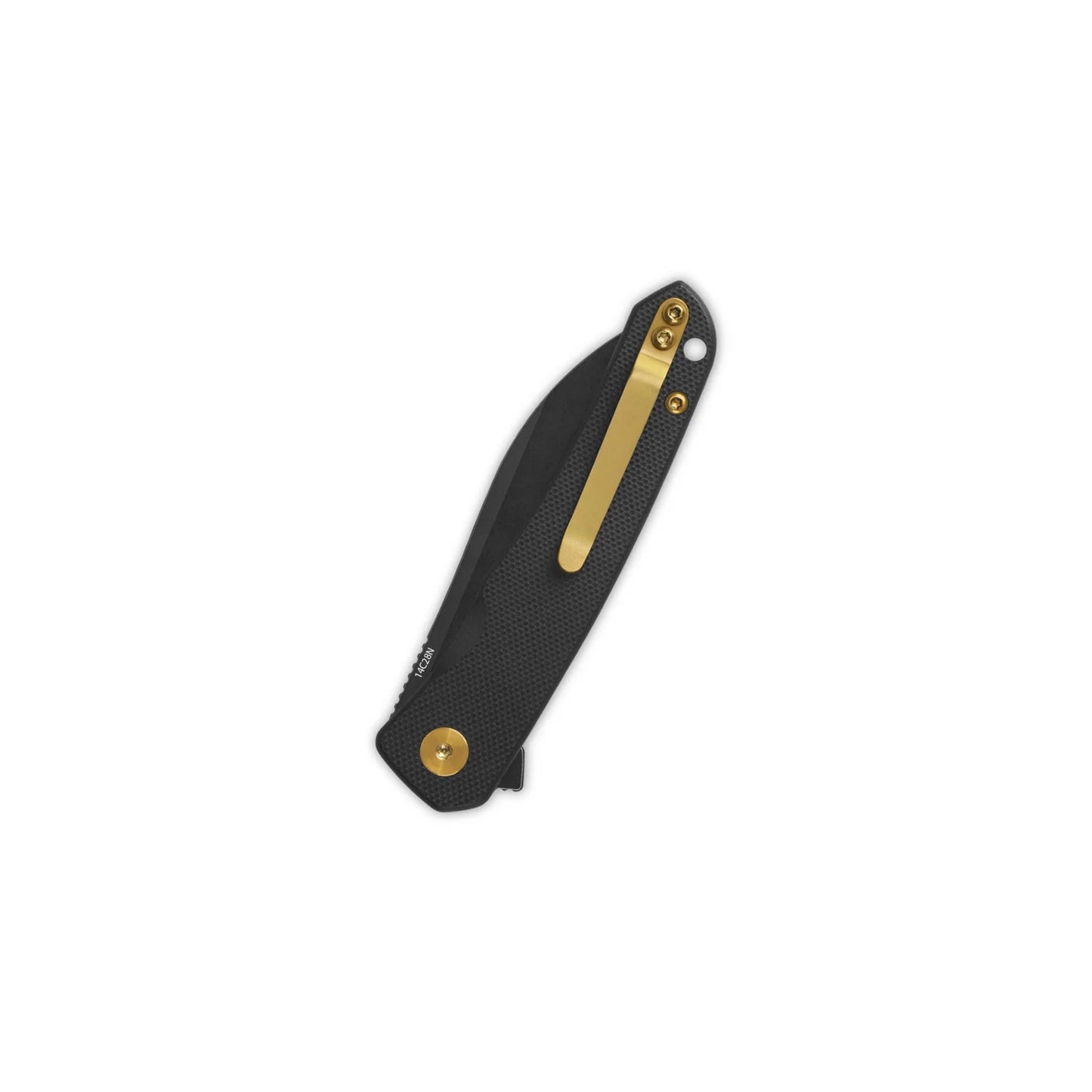 QSP OTTER | BLACK BLADE WITH BLACK G-10 HANDLE