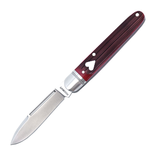 RoseCraft Tuckahoe Jack | Red Barnboard Jigged Bone | 14C28N