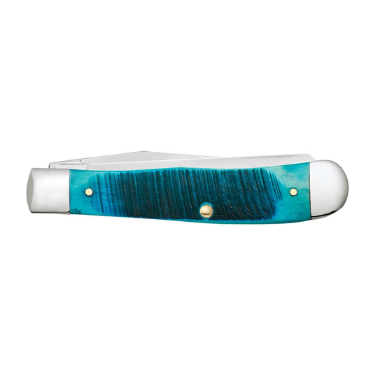 Case Trapper | Caribbean Blue Bone | Tru-Sharp™ Pocket Knife