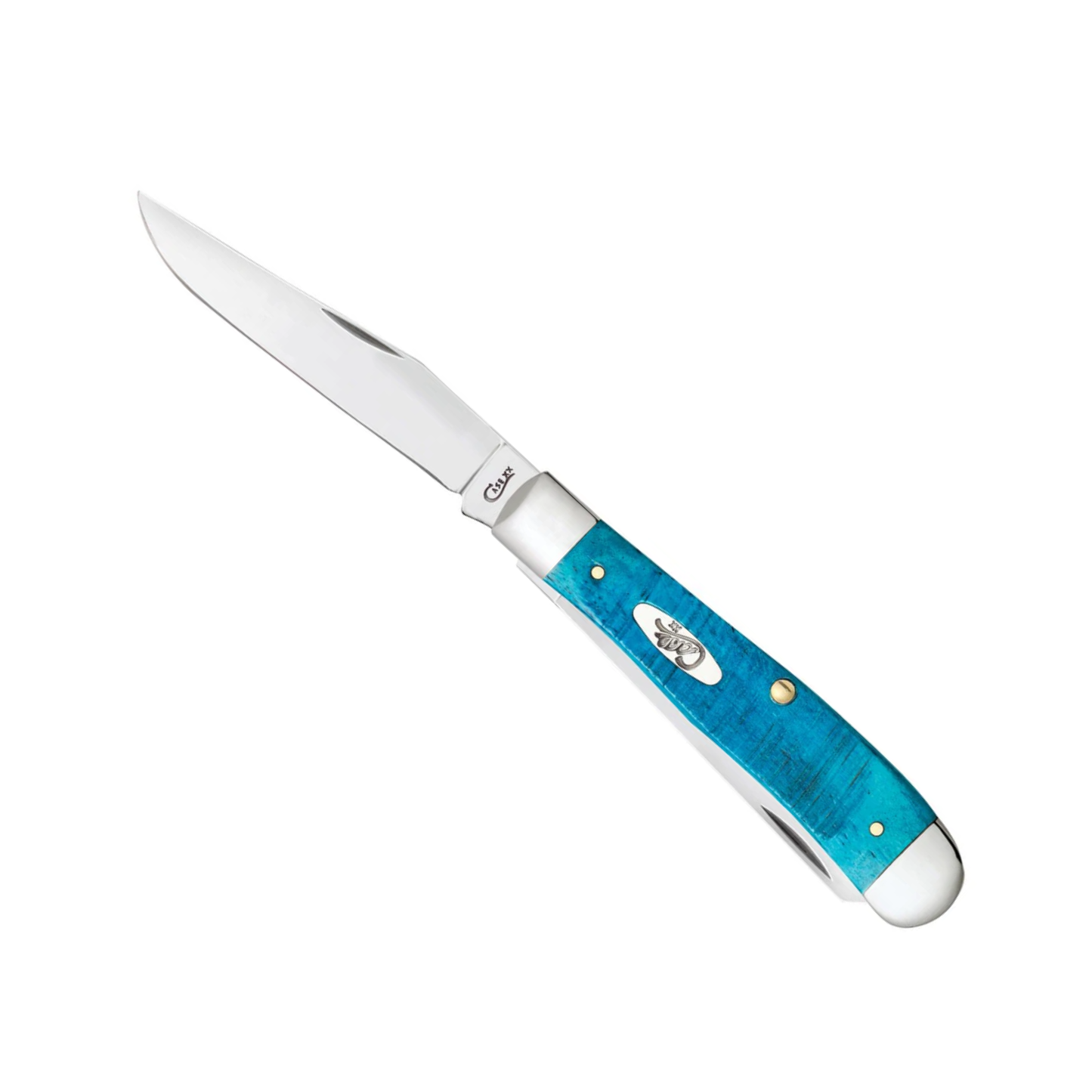 Case Trapper | Caribbean Blue Bone | Tru-Sharp™ Pocket Knife