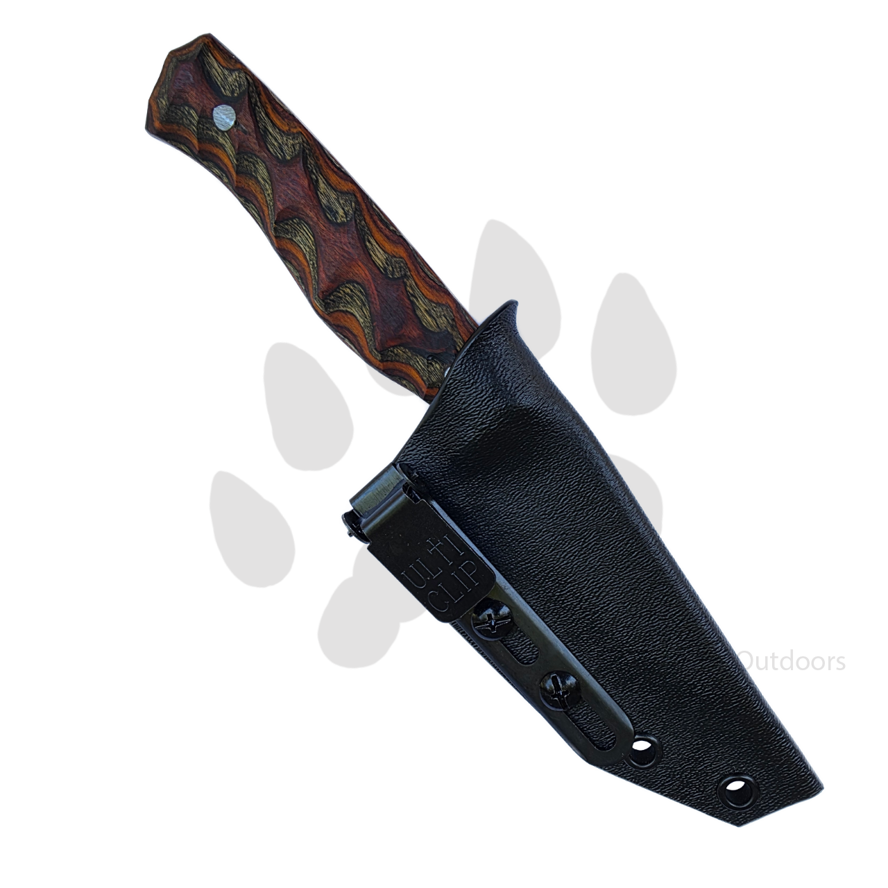 Byrd Custom Blades Ranger | Magnacut & Dymalux Fixed Blade Knife