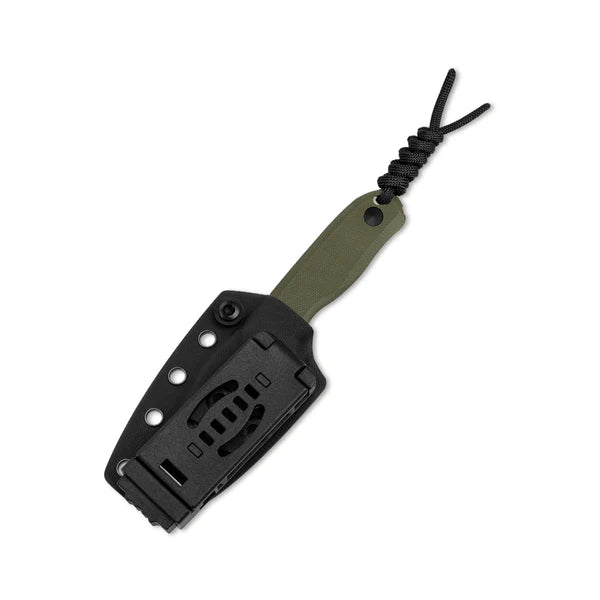Kizer Drop Bear Fixed Blade | AEB-L & Olive G-10