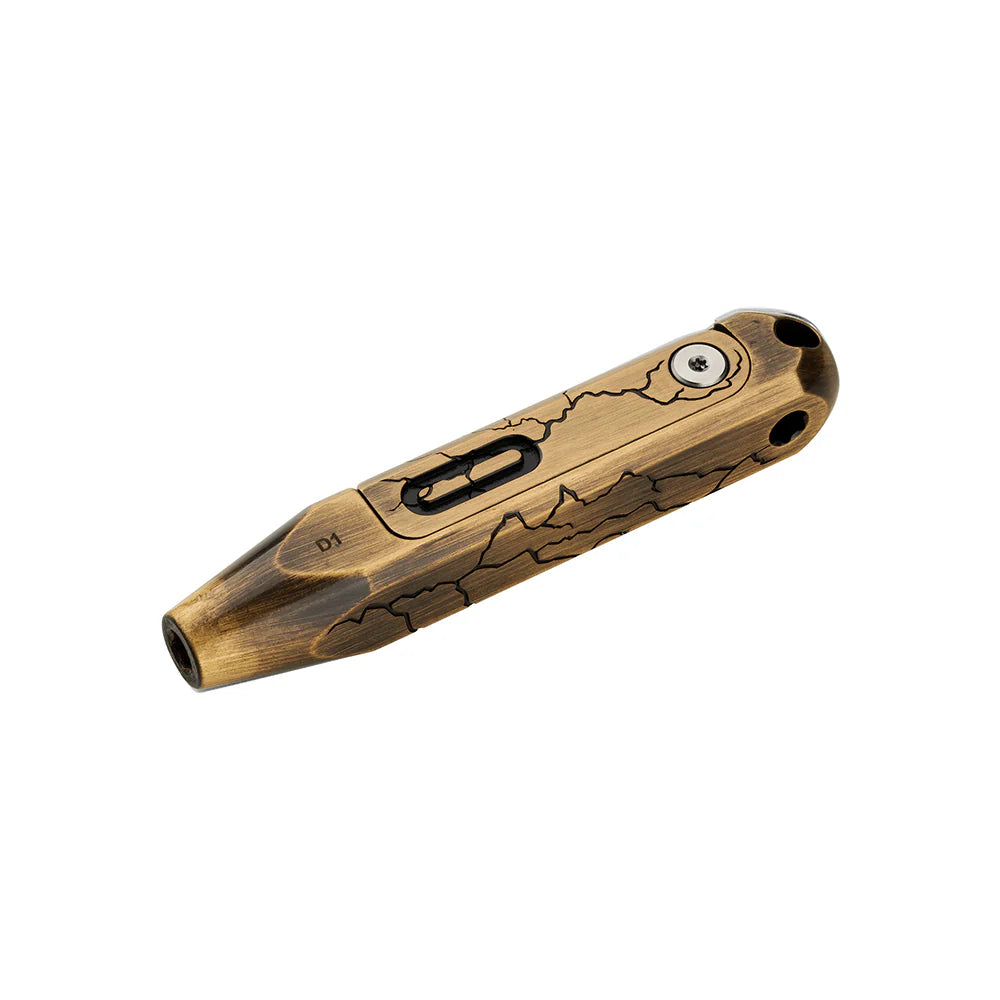 Oknife Otacle D1 | Cracked Brass EDC Multi-Bit Driver