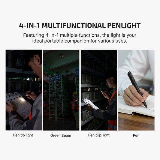 Olight O'Pen 3 | Black | Rechargeable Multifunction Penlight