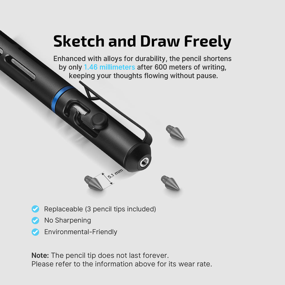 Olight O’Pen Mini 2 – Black | Compact Pen + Pencil in One | EDC Writing Tool