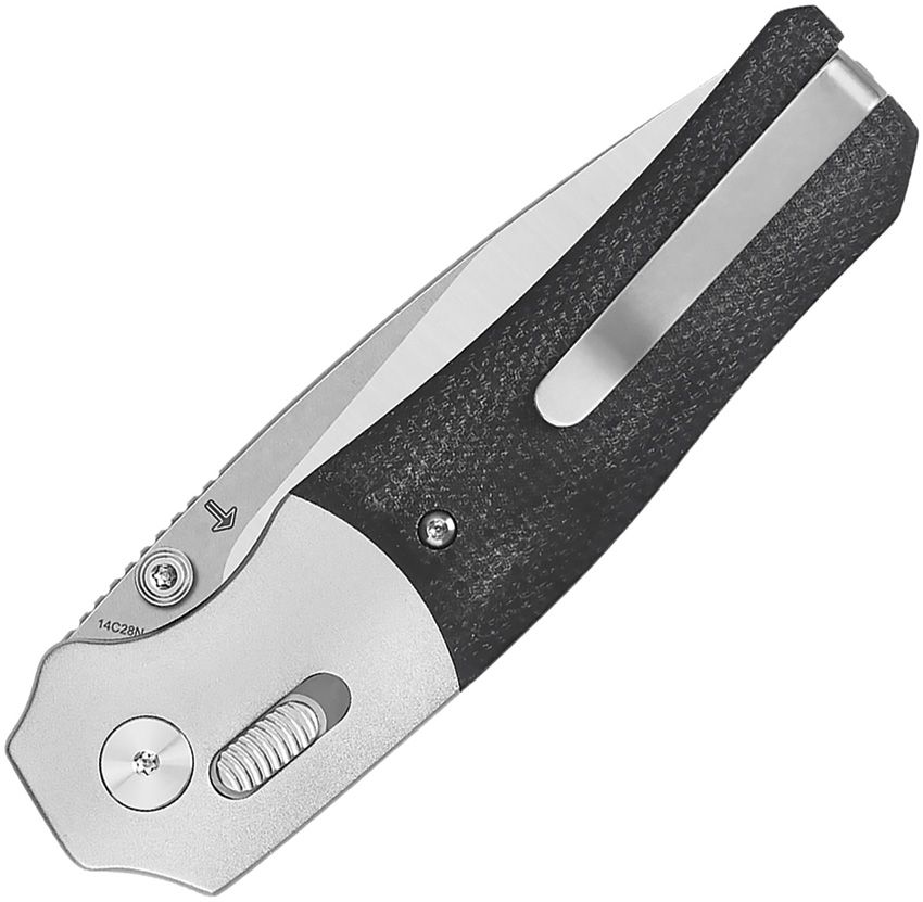Closed View Showing Anodized Aluminum Bolsters