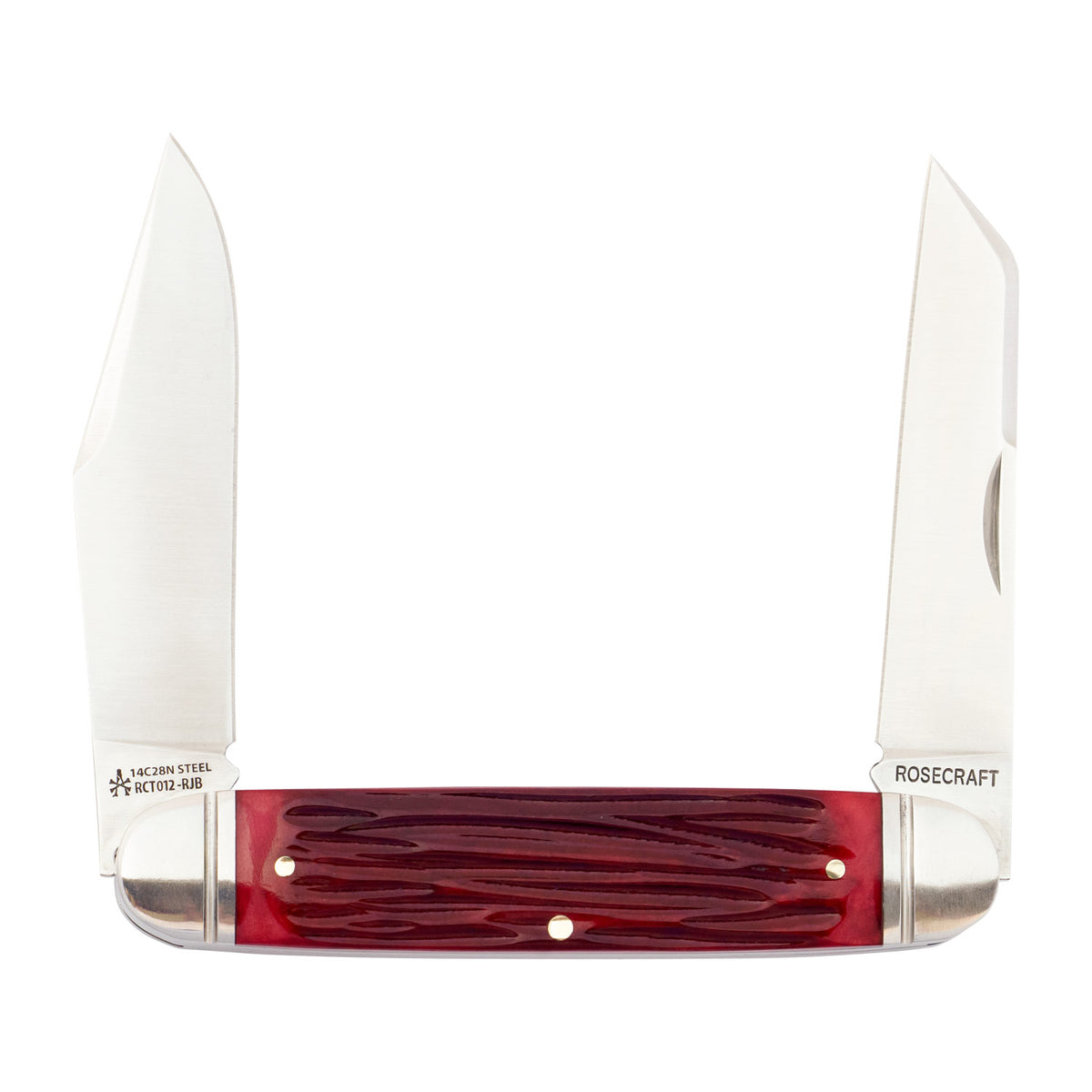 RoseCraft Briarpatch Jack | Red Jigged Bone | 14C28N
