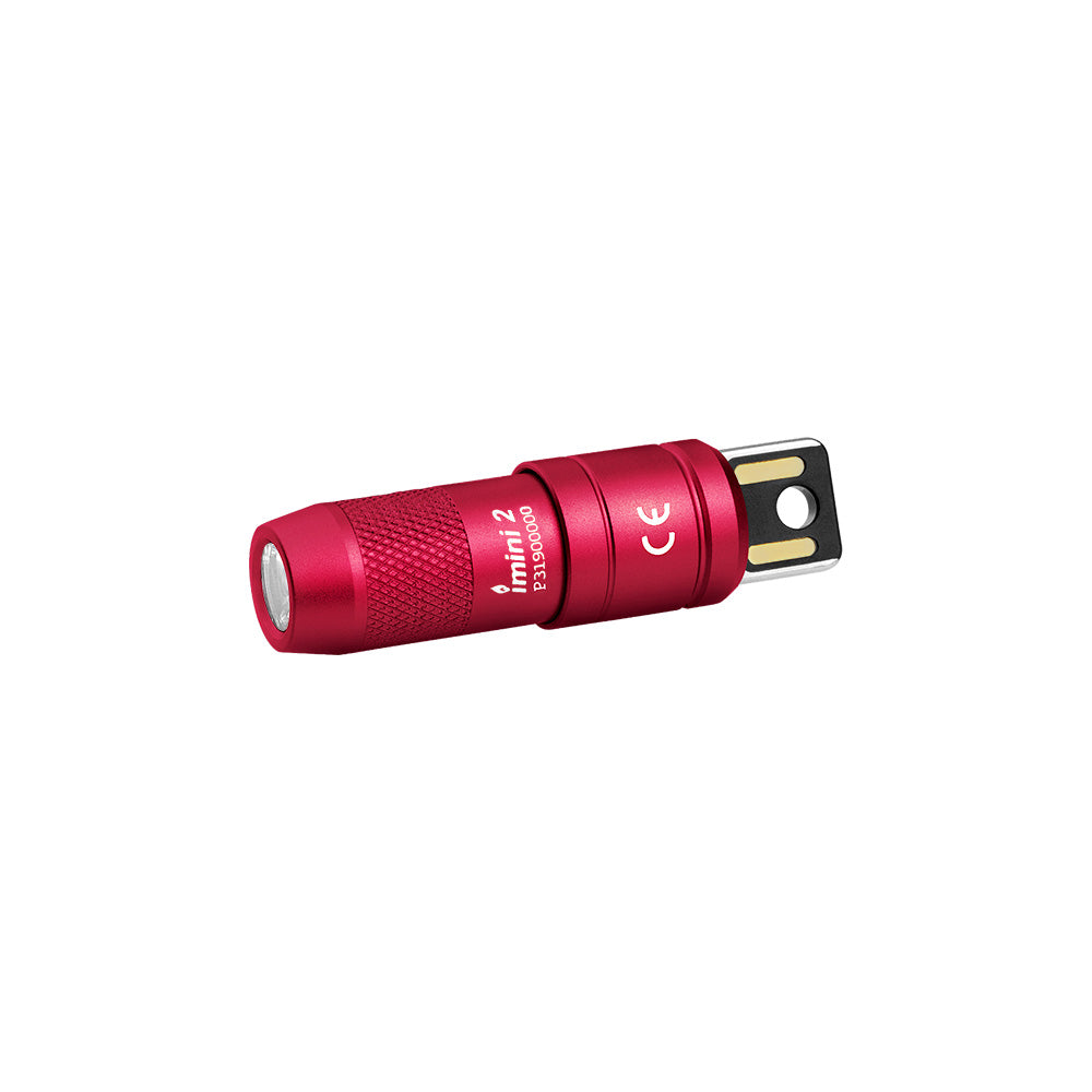 OLIGHT IMINI 2 PASSIONATE RED | USB-RECHARGEABLE KEYCHAIN FLASHLIGHT