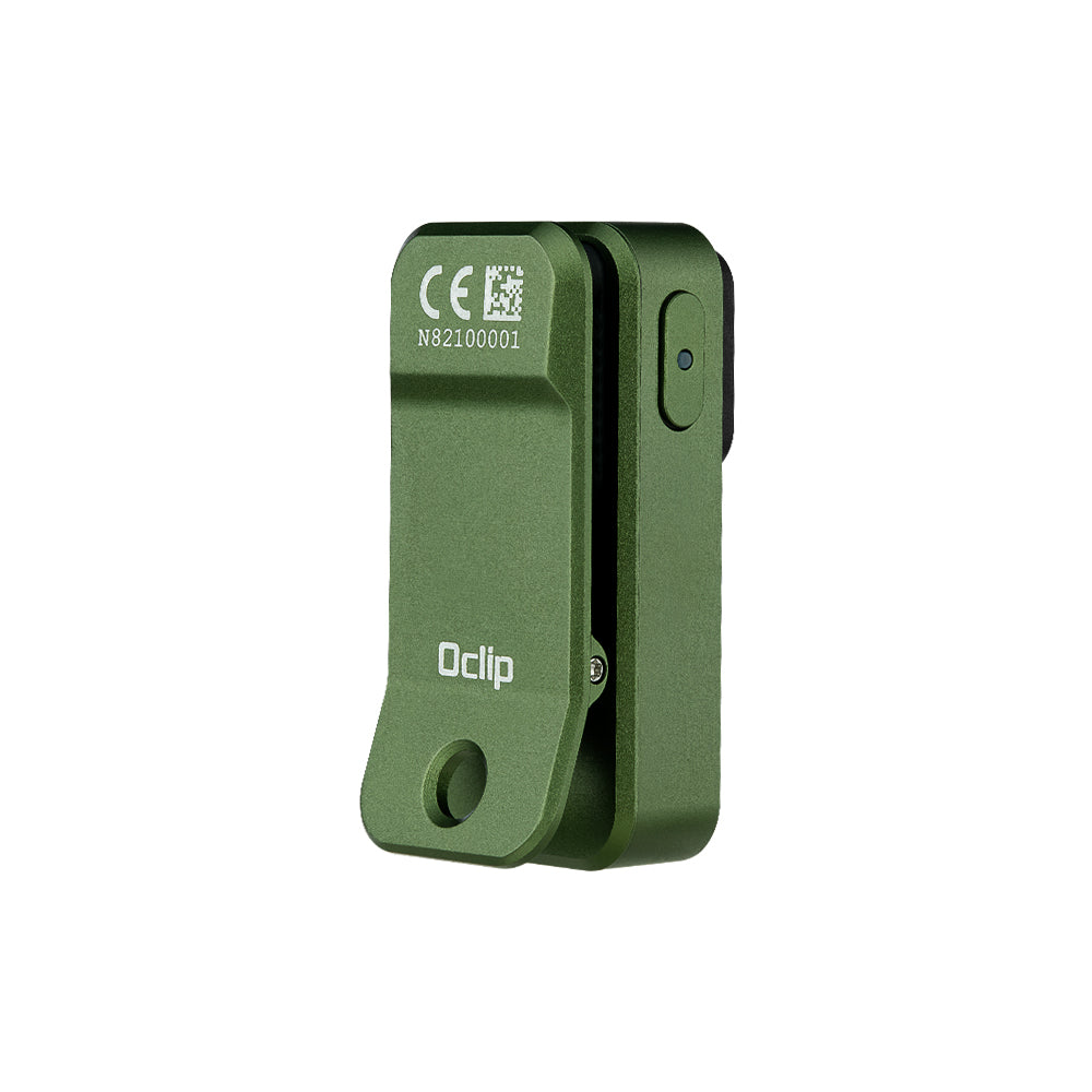 OLIGHT OCLIP | GREEN CLIP LIGHT WITH WHITE AND RED LIGHT