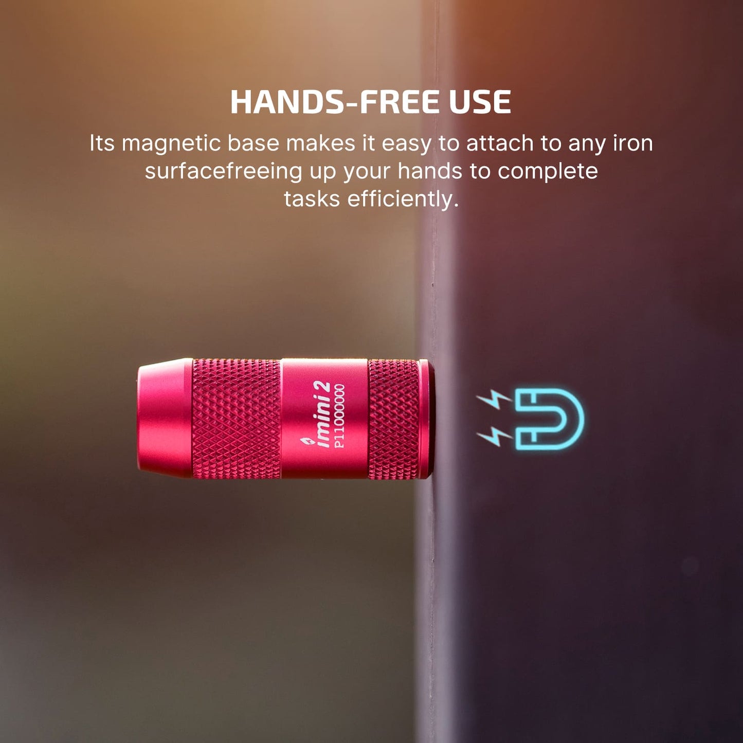 OLIGHT IMINI 2 PASSIONATE RED | USB-RECHARGEABLE KEYCHAIN FLASHLIGHT