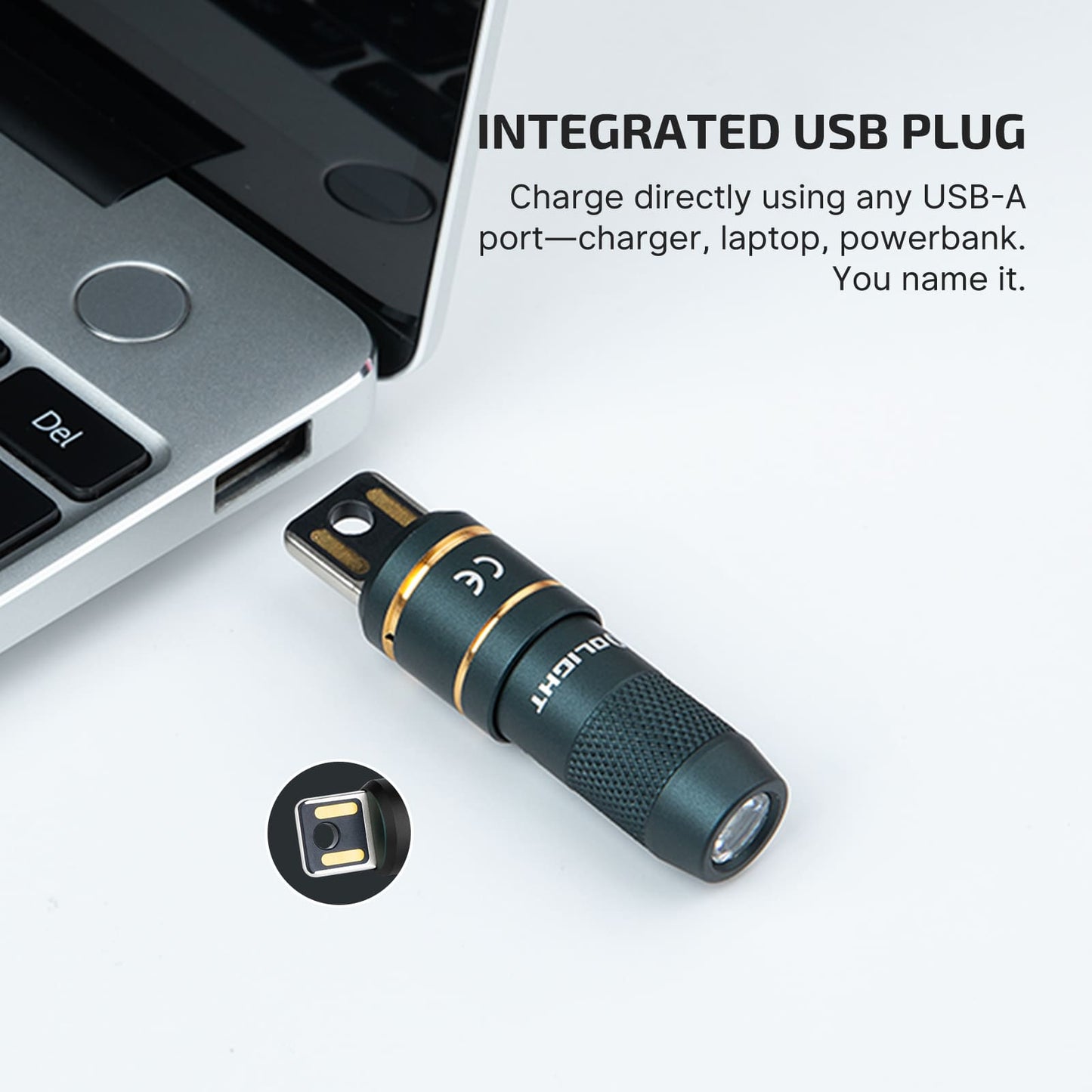 OLIGHT IMINI 2 DREAM BLUE | USB-RECHARGEABLE KEYCHAIN FLASHLIGHT