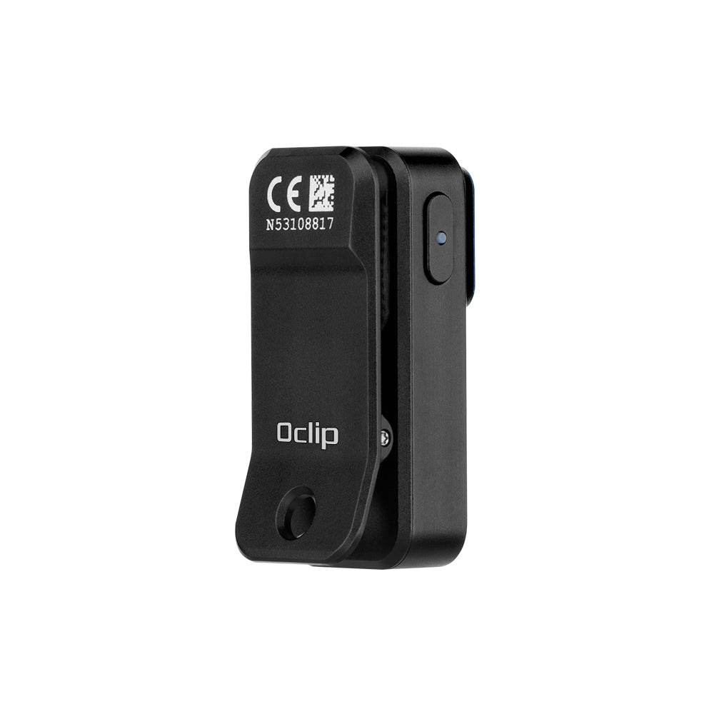 OLIGHT OCLIP | BLACK CLIP LIGHT WITH WHITE AND RED LIGHT