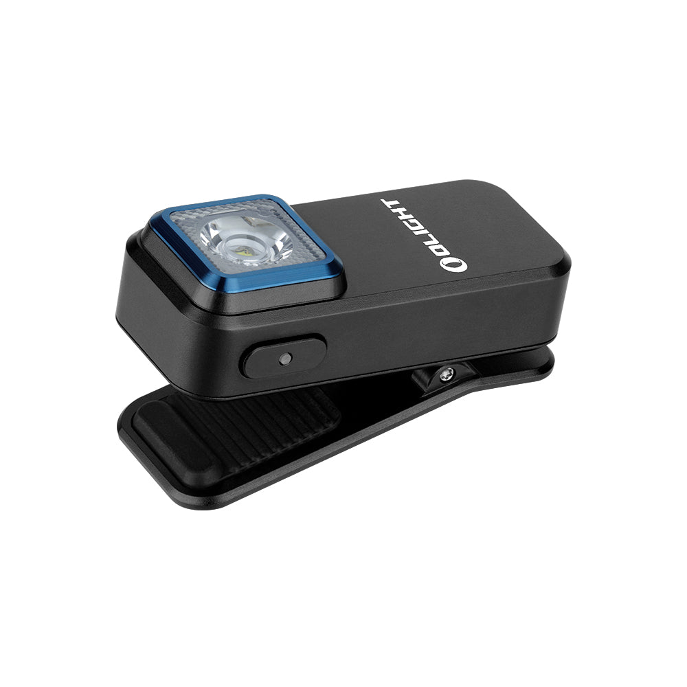 OLIGHT OCLIP | BLACK CLIP LIGHT WITH WHITE AND RED LIGHT