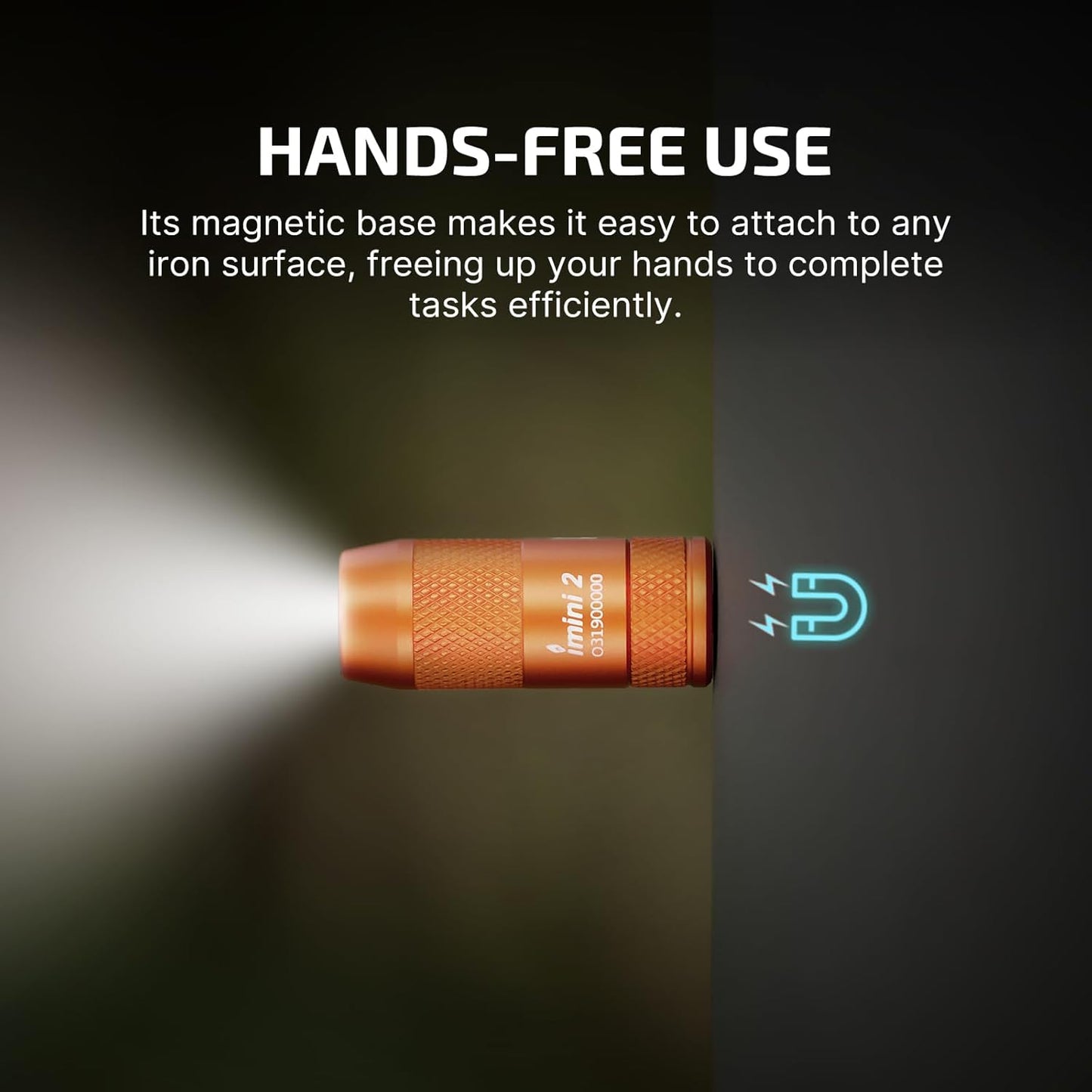 OLIGHT IMINI 2 | ORANGE RECHARGEABLE KEYCHAIN FLASHLIGHT