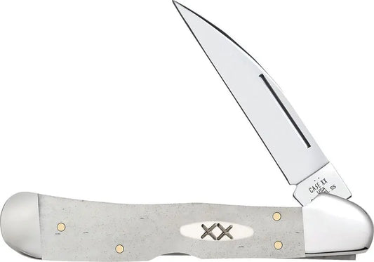 Case Copperlock | Natural Bone | Wharncliffe Blade