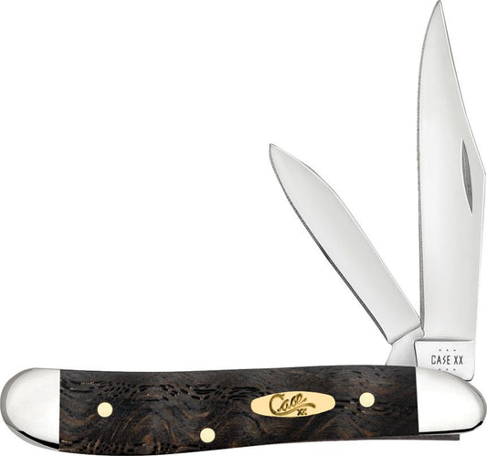 Case Peanut | Curly Black Oak Handle