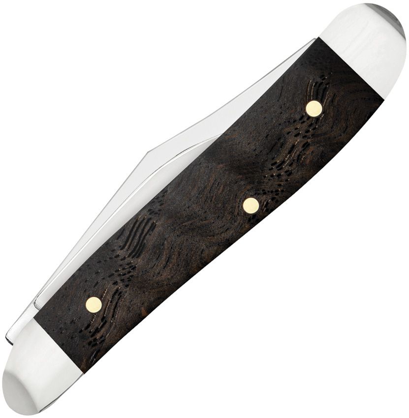 Case Peanut | Curly Black Oak Handle