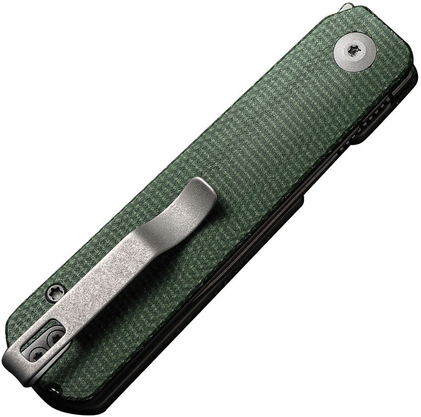 Civivi Sendy | Green Canvas Micarta + Nitro-V