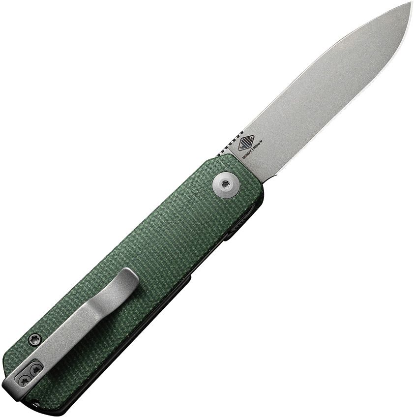 Civivi Sendy | Green Canvas Micarta + Nitro-V