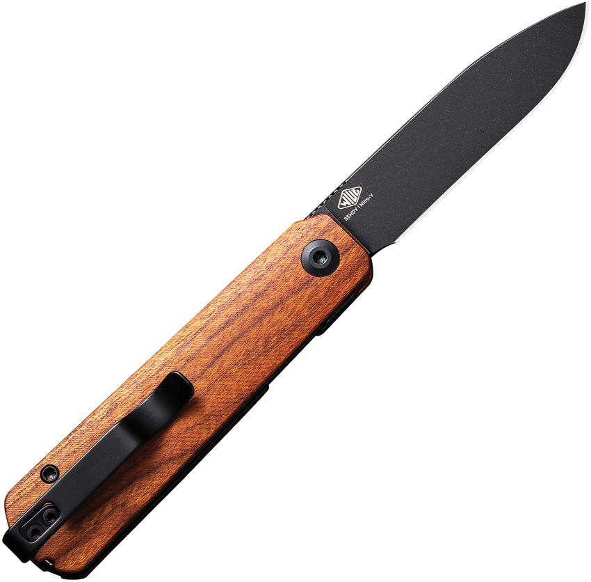 Civivi Sendy | Guibourtia Wood + Black Stonewashed Nitro-V