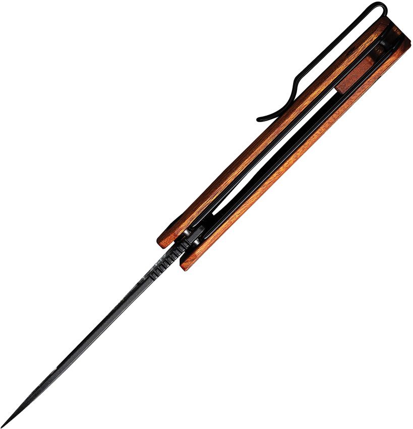 Civivi Sendy | Guibourtia Wood + Black Stonewashed Nitro-V