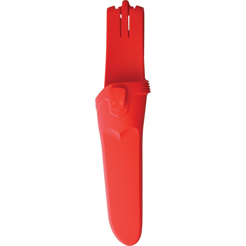 Morakniv Basic 511 | Red & Black | Carbon Steel Fixed Blade Knife