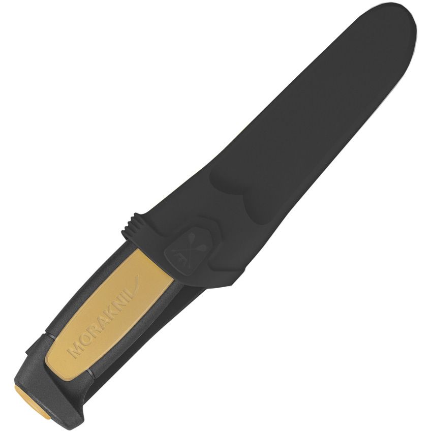 Morakniv Basic 511 | Black & Tan | Carbon Steel Fixed Blade Knife