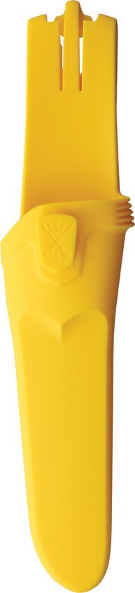 Morakniv Basic 511 | Red & Yellow | Carbon Steel Fixed Blade Knife