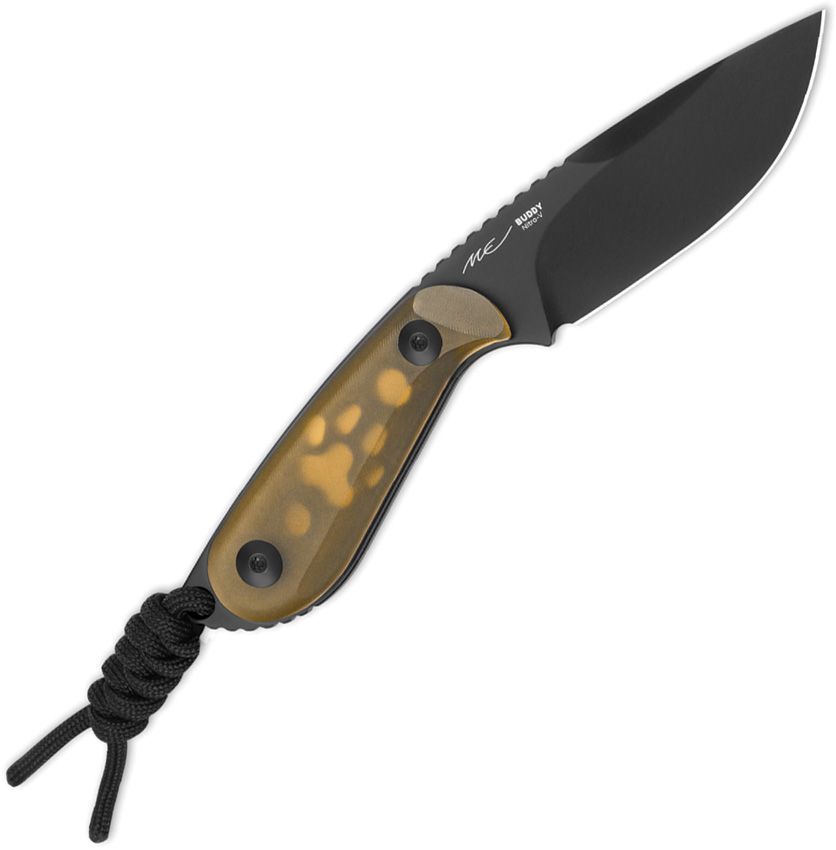 Kizer Buddy | Yellow Pei | Nitro-V | Fixed Blade