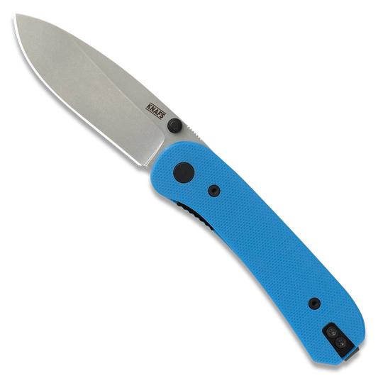 Knafs Lander 1 | Blue G10 | D2 Folding Knife