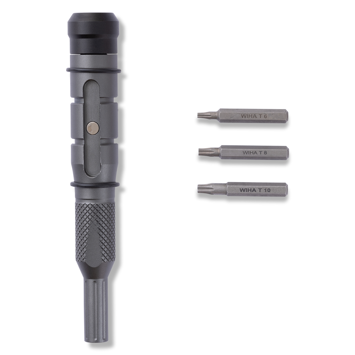 Knafs Bit Driver | Magnetic Tool Handle with T6 T8 T10 Bits