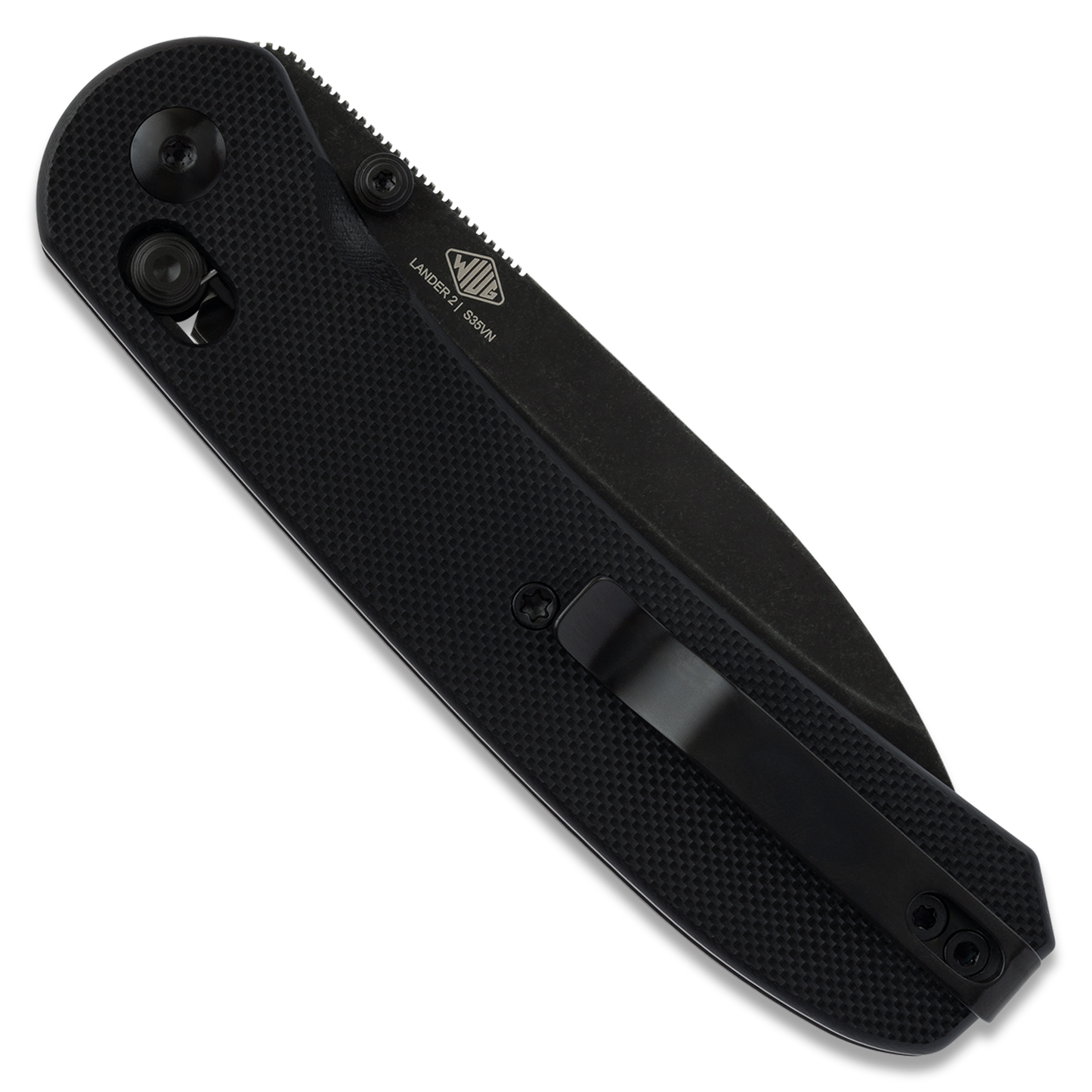 Knafs Lander 2 |  Clutch Lock And Black G-10
