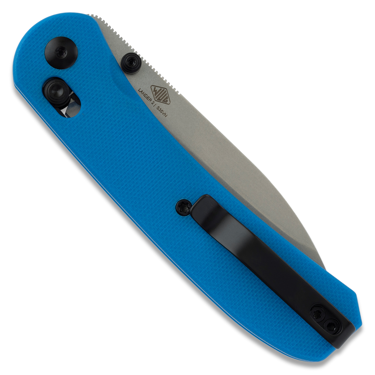 Knafs Lander 2 |  Clutch Lock And Blue G-10