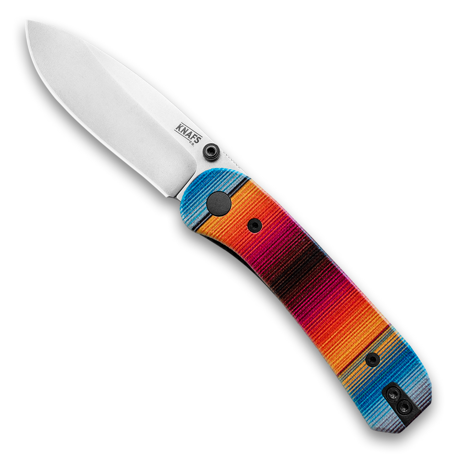 Knafs Lander 1 | Mexican Blanket Printed G-10 | D2 Pocket Knife