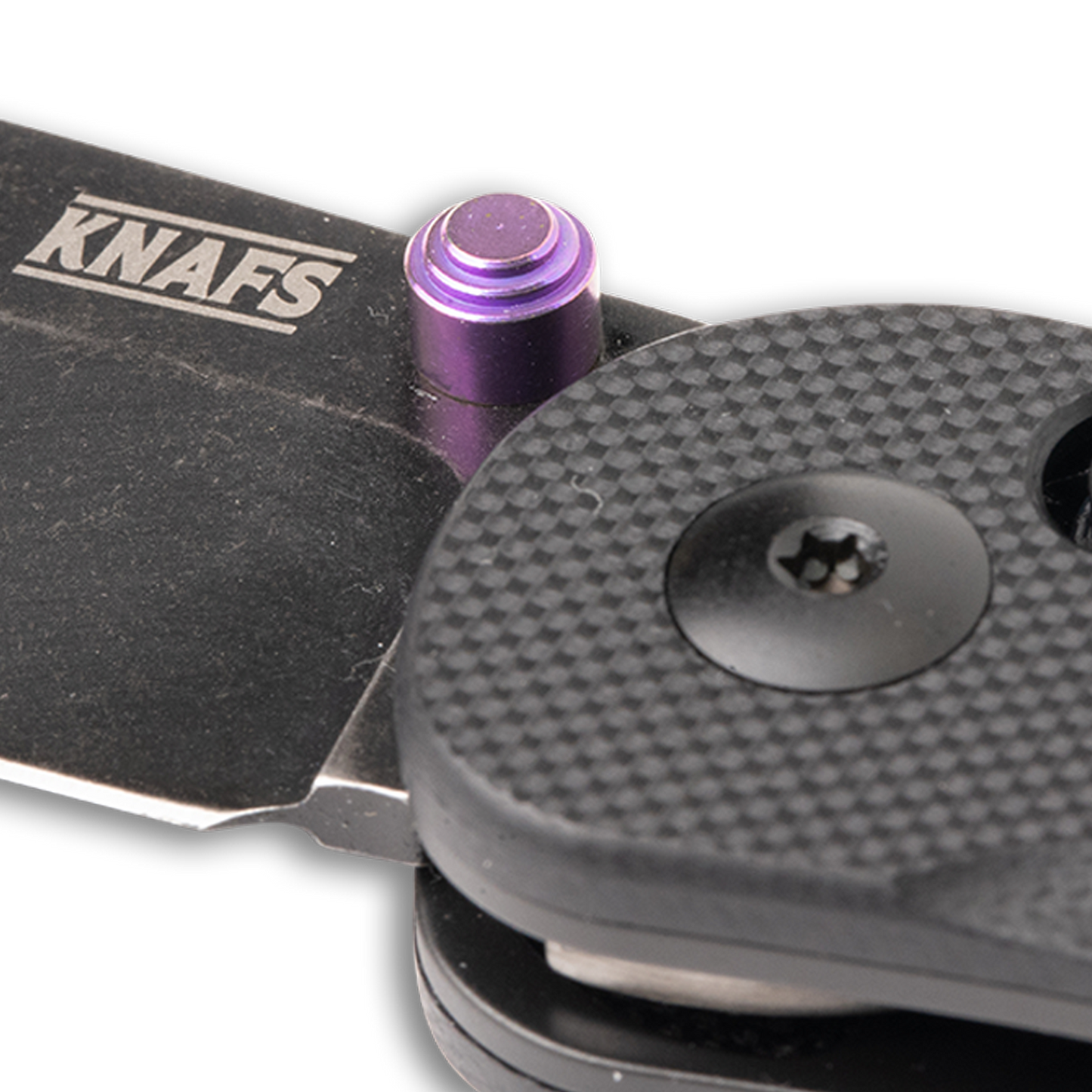 Knafs Lander Titanium Replacement Thumb Stud | Purple