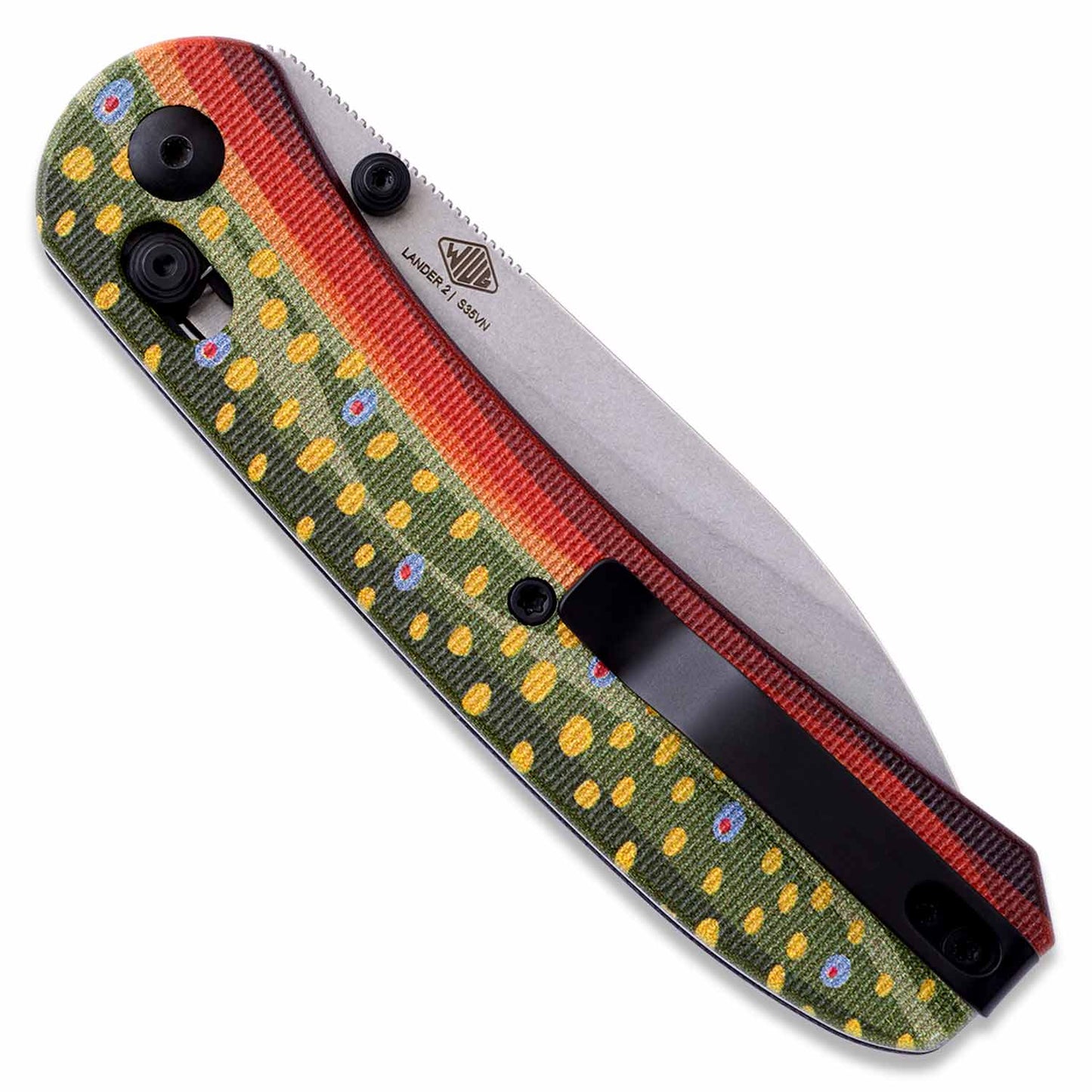 Knafs Lander 2 Scales | Brook Trout Uv G10 | Scales Only