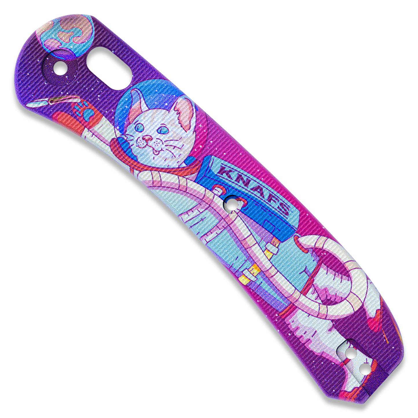 Knafs Lander 2 Replacement Handle Scales | Kitty Cosmo Crew G10