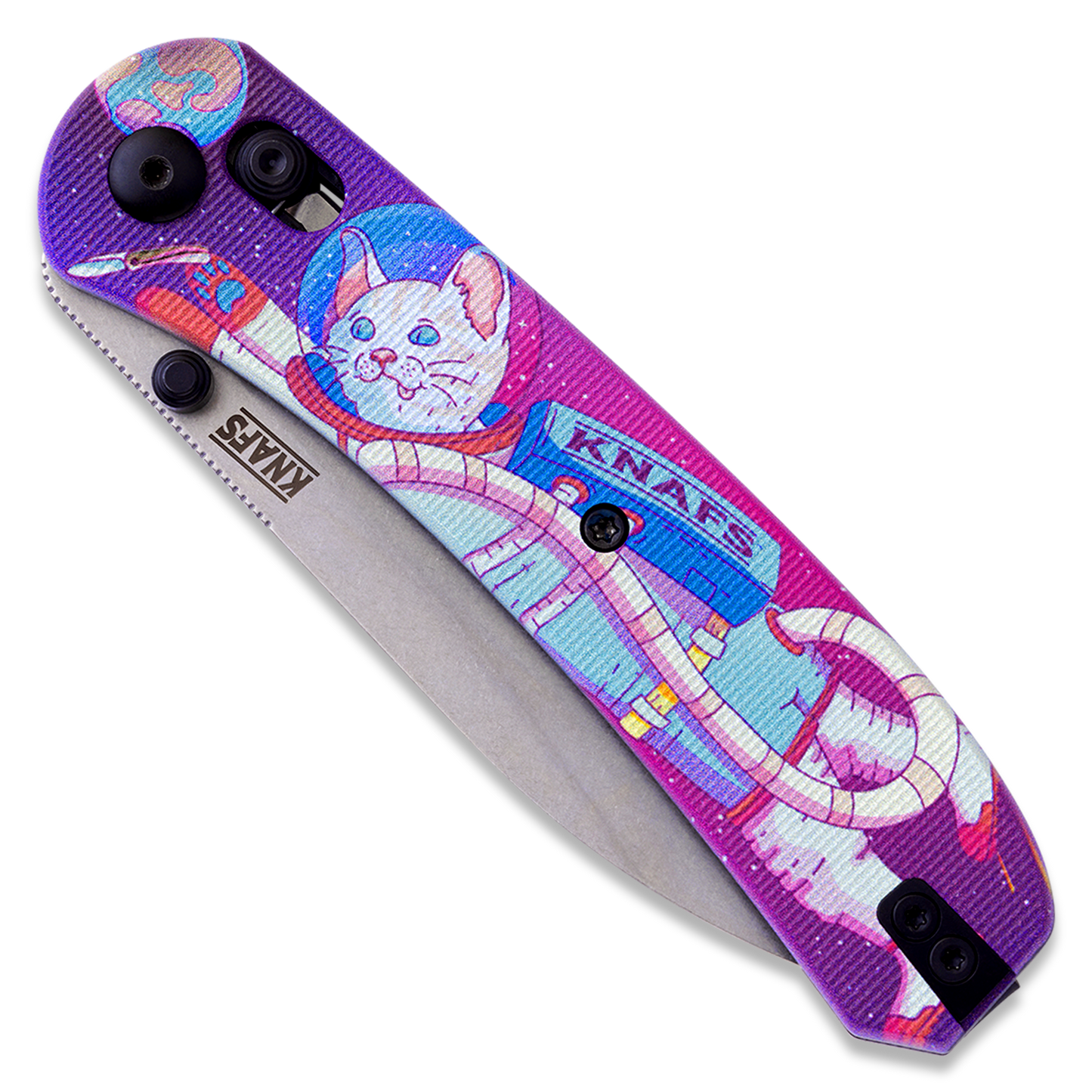 Knafs Lander 2 Replacement Handle Scales | Kitty Cosmo Crew G10