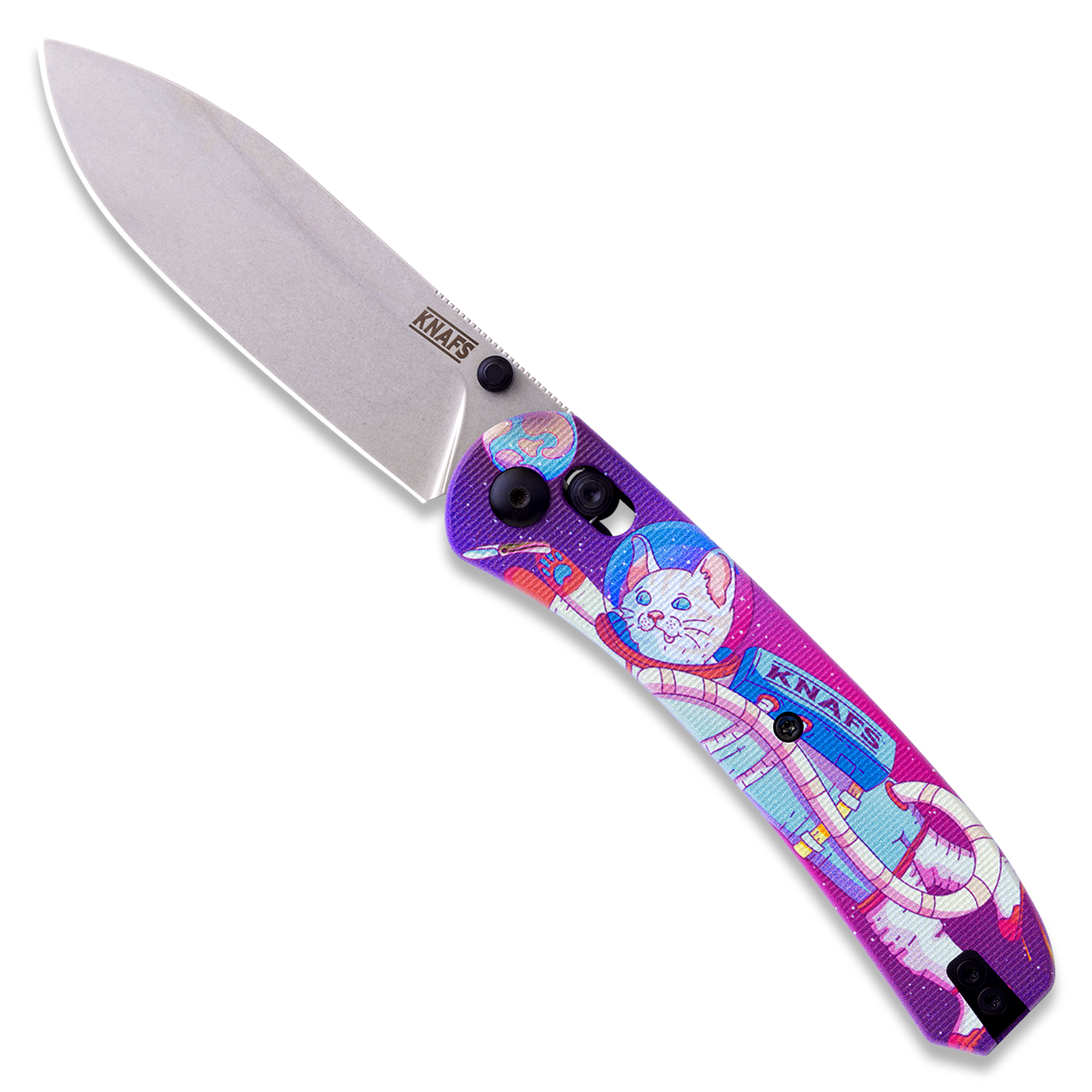 Knafs Lander 2 Replacement Handle Scales | Kitty Cosmo Crew G10