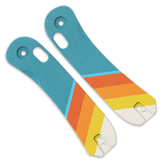 Lander 3 Knife Scales | Good Vibes | Uv Printed G10