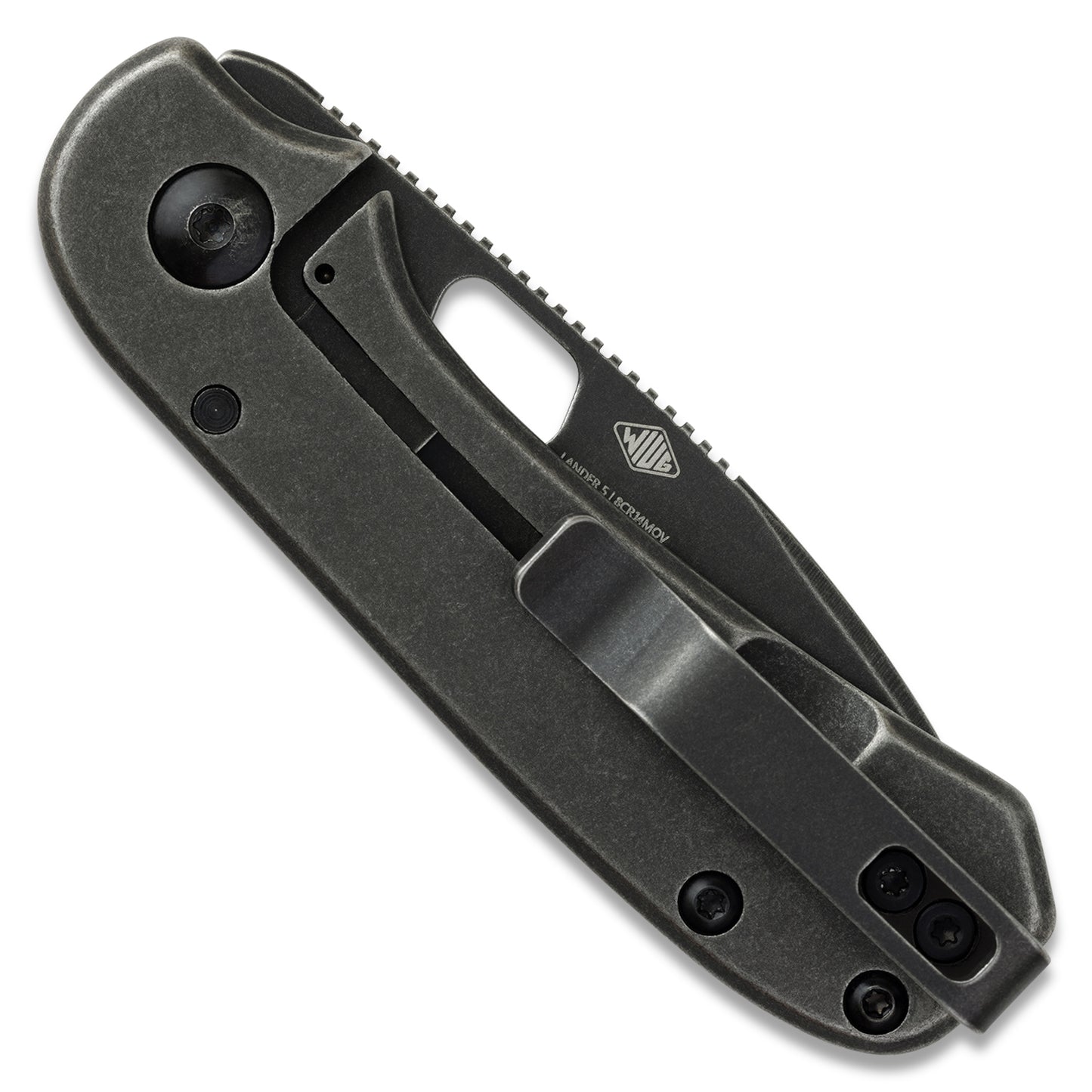 Knafs Lander 5 Pocket Knife | Black Stonewashed