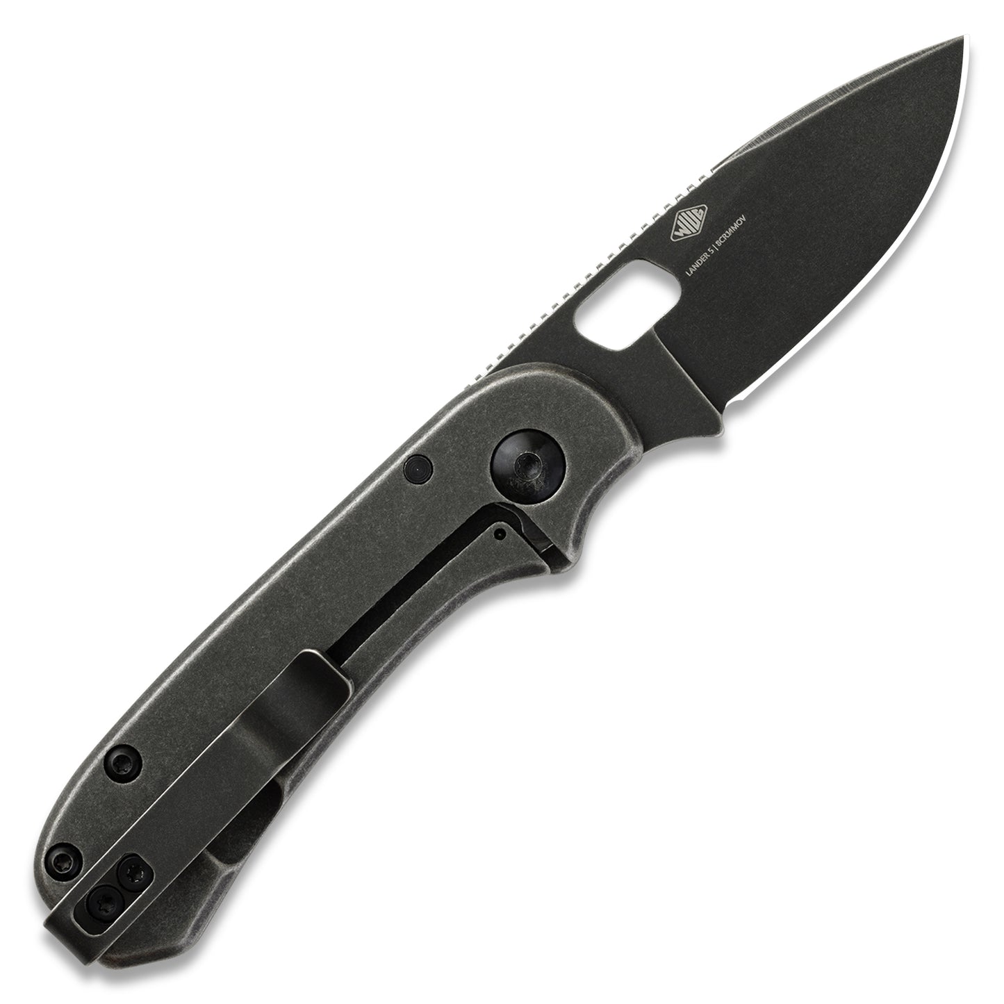 Knafs Lander 5 Pocket Knife | Black Stonewashed