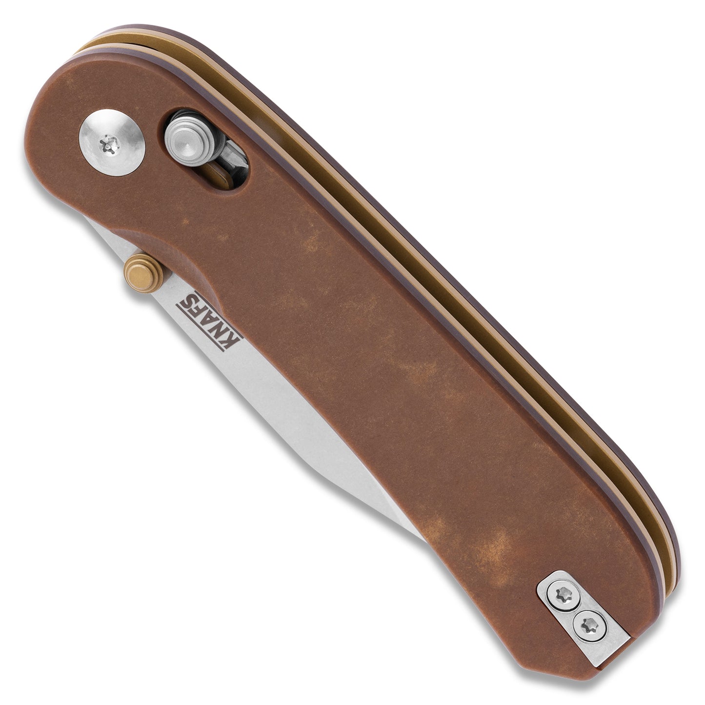 Knafs Lander 3 – Clip Point | Paper Micarta Handle