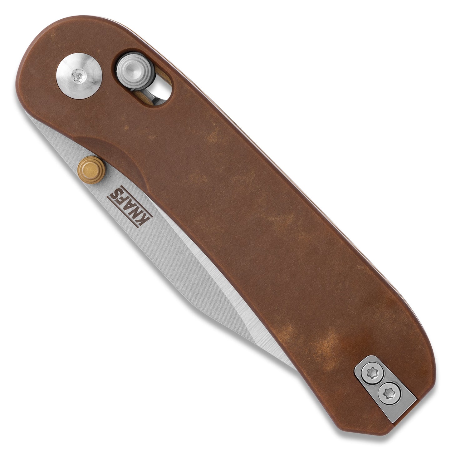 Knafs Lander 3 – Clip Point | Paper Micarta Handle