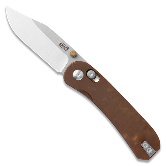 Knafs Lander 3 – Clip Point | Paper Micarta Handle