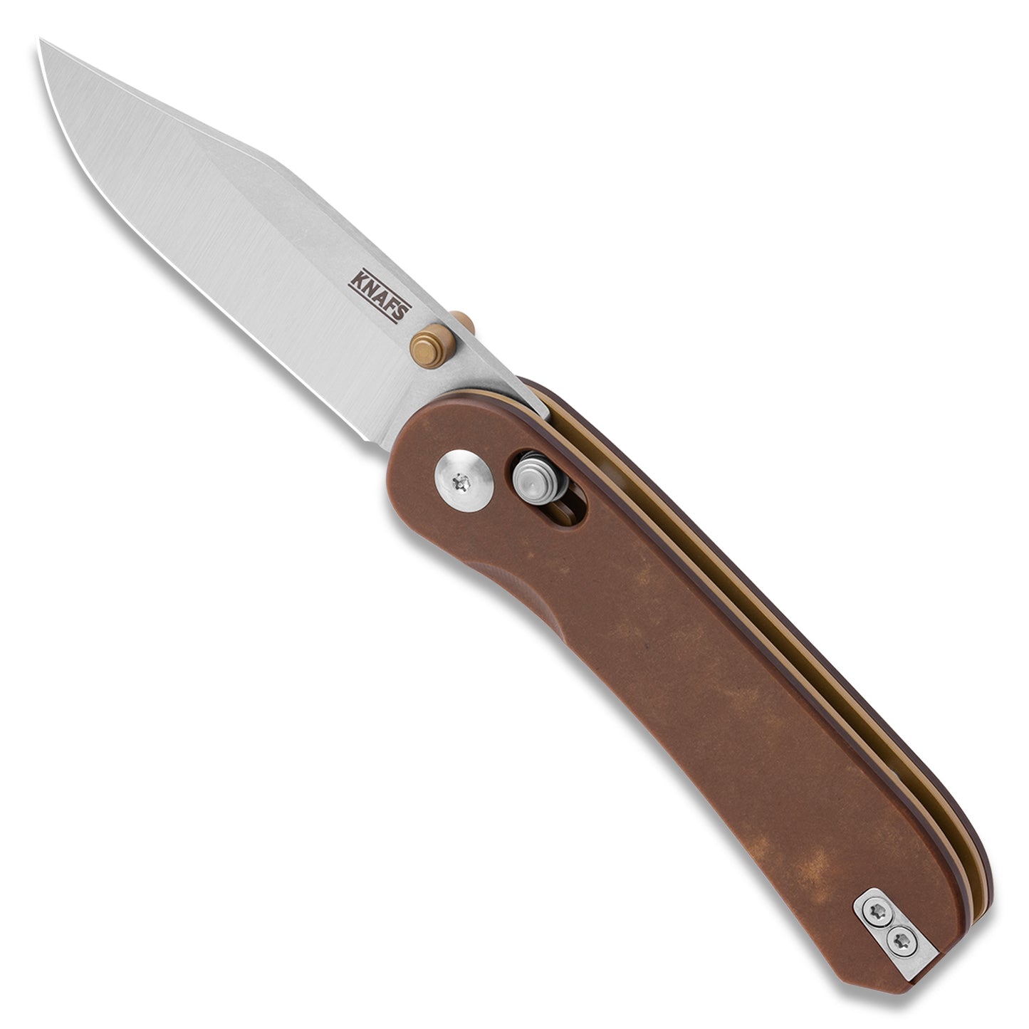 Knafs Lander 3 – Clip Point | Paper Micarta Handle
