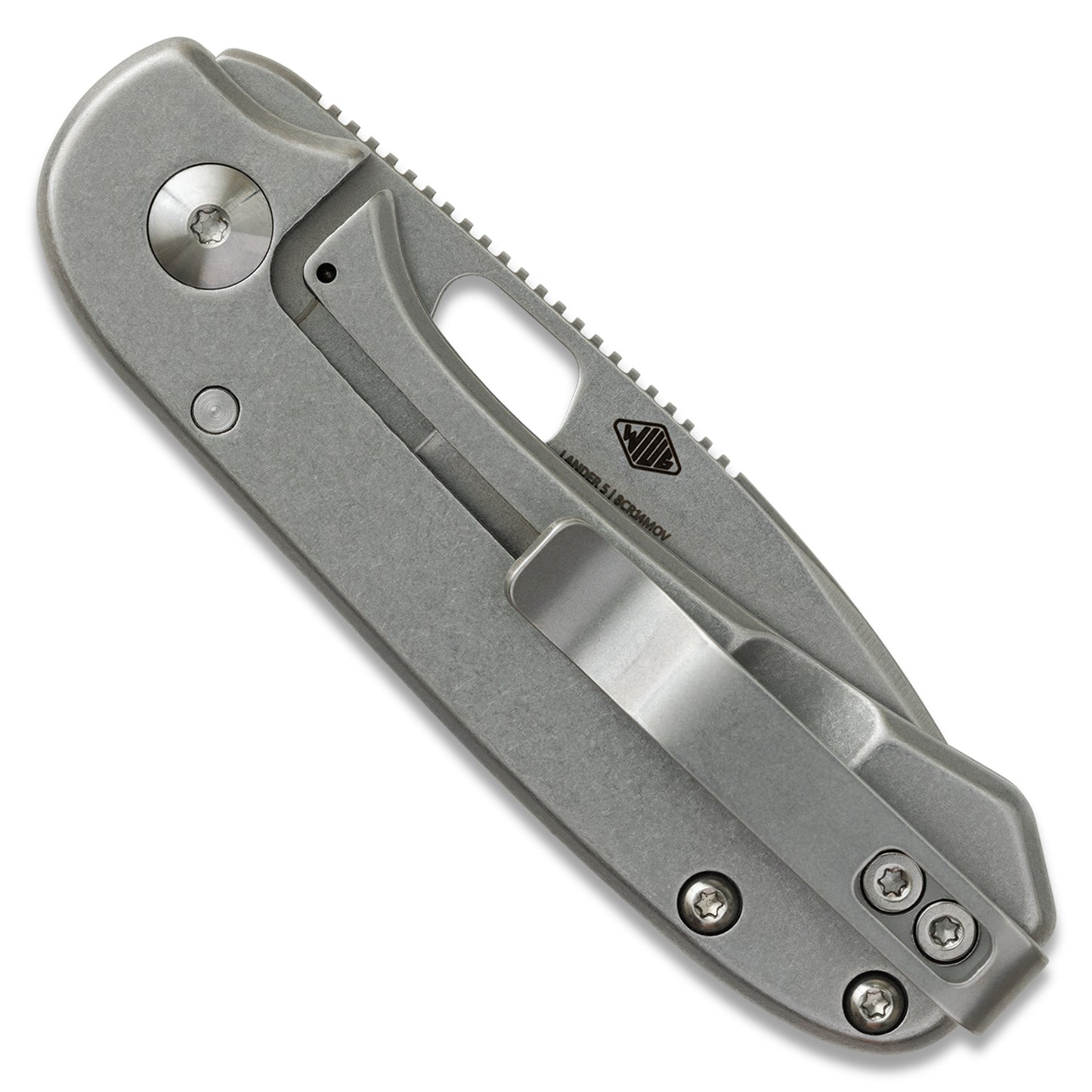 Knafs Lander 5 Pocket Knife | Gray Stonewashed